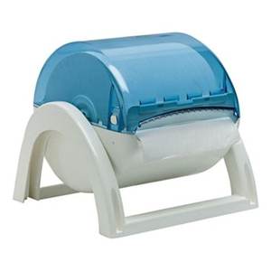 Essebidue White <b>Blue</b> Cleaning <b>Roll</b> Holder 41x34.5x35cm <b>Paper</b> <b>Roll</b> Storage Rack - Product Image 1