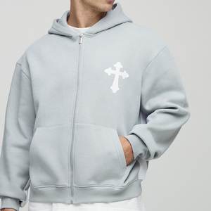 Survêtement en gros à la mode Logo imprimé personnalisé pour hommes Streetwear survêtements très exigeants pour l'hiver ensembles personnalisés respirants - Product Image 4