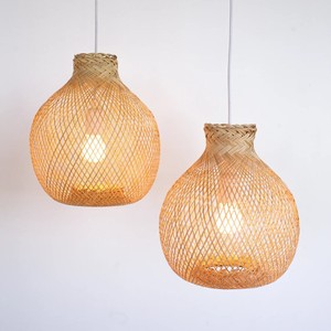 โคมไฟระย้าหวายไม้ไผ่สานจากเวียดนาม - Product Image 4