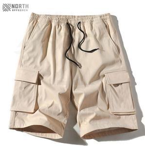 Pantalones Cortos Deportivos Casuales Transpirables de Cintura Media con Estampado de Lona de Secado Rápido para Hombre con Logotipo Personalizado - Product Image 3