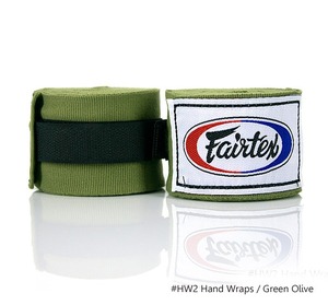 นวมฝึกซ้อมมวยไทย MMA ยี่ห้อ Green Fairtex พร้อมผ้าพันมือด้านใน ทำจากผ้าฝ้ายและหนังแท้  รับสกรีนโลโก้  แบบผูกเชือก ปิดนิ้วมือเต็มรูปแบบ - Product Image 1