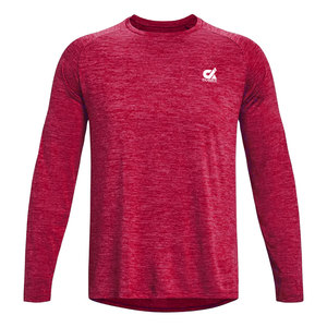 เสื้อแขนยาวสำหรับผู้ชายเสื้อสตรีทไฮสตรีทเสื้อเชิ้ตแขนยาวเสื้อเชิ๊ตแขนยาวแบบไม่มีลายระบายอากาศ - Product Image 5