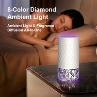 Diffuseur d'arômes intelligent DANQ pour voiture, contrôle tactile de bureau, 20 ml, rechargeable, sans eau, 100 m³, lumière LED pour chambre d'hôtel, bureau, OEM ODM