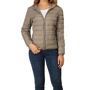 Recién llegado, chaqueta acolchada informal para mujer, ligera y cálida con aspecto moderno, adecuada para uso en invierno o al aire libre - Product Image 6