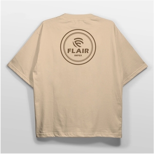 Vente en gros de nouveaux produits 2025, impression d'écran personnalisée, t-shirt délavé au soleil, gris, t-shirt unisexe, coton lourd de haute qualité - Product Image 2