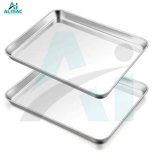 Bandeja para Instrumentos Manual de Acero Inoxidable de Grado Profesional ALMAC para Cirugía Dental, Acabado Pulido, Fácil de Esterilizar, Certificación CE - Product Image 1