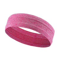 Diadema Deportiva Delgada y Suave de Algodón, Antideslizante, para Yoga, Running y Verano