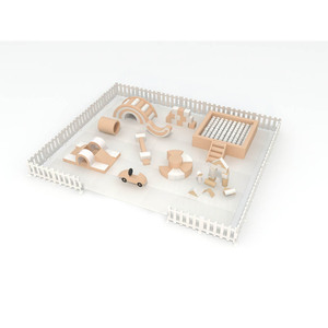 Équipement <span class=keywords><strong>de</strong></span> <span class=keywords><strong>jeu</strong></span> intérieur commercial sur mesure, tunnel <span class=keywords><strong>de</strong></span> <span class=keywords><strong>jeu</strong></span> souple gris et blanc, toboggan d'escalade pour bébé, mousse <span class=keywords><strong>de</strong></span> ramassage intérieure - Product Image 3