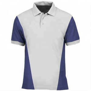 Polos d'été personnalisés OEM de haute qualité, couleur unie, coton polyester, polos d'affaires formels à manches courtes en tricot pour hommes - Product Image 6