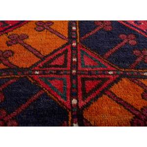 Alfombras de Lana Kiaan 9x12, Diseño Geométrico Rojo Naranja para el Hogar, Decoración de Sala de Estar, Pasillos, Anudadas a Mano, Pae-4866 para Adolescentes - Product Image 3