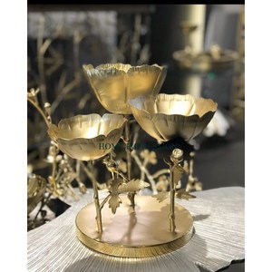 Fournisseur de l'usine Bols de service de table en métal pour salade de fruits Bol de service en acier inoxydable fait à la main avec poignée de forme demi-ronde - Product Image 4