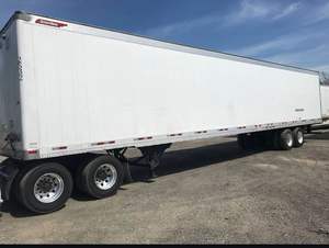 40Ft Dry Van 3 Axles Box Container <b>Flatbed</b> Outdoor Street Food Cart Semi Trailer Great Dane Carbon Steel 2001-3000kg Payload for - Product Image 5