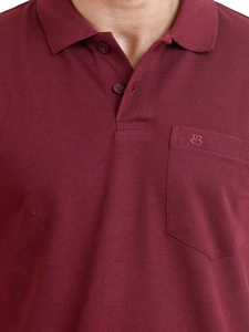 Trendy 100% Cotton <b>Men's</b> for <b>Polo</b> <b>Neck</b> Half Sleeve T-Shirt Stylish and Comfortable Wardrobe Essential for Every Season - Product Image 3