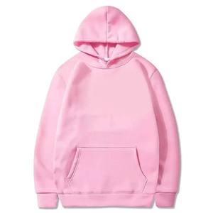 Sweats à capuche surdimensionnés manches unisexe à capuche 76% coton 24% polyester couleur unie sweat à capuche brodé 100% coton col rond - Product Image 5