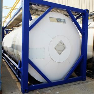 1.2Mpa R22 Contenedor <span class=keywords><strong>de</strong></span> <span class=keywords><strong>transporte</strong></span> <span class=keywords><strong>de</strong></span> gas Robusto criogénico ISO R132a Tanque <span class=keywords><strong>de</strong></span> almacenamiento - Product Image 2