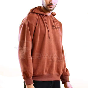Sudaderas con capucha de hombre de diseño personalizado 100% Jersey de algodón con cuello con capucha informal patrón sólido para invierno - Product Image 1