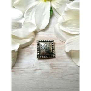 Handmade Sterling Silver Brooch Pins Gold 18K Gold Featuring Animal Diamond Pearl 18K Gold for Engagement Wedding Party Gift - Product Image 1