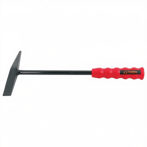 Marteau de percussion en acier rond léger de 335 g avec manche en plastique, marteau à scories - Product Image 2