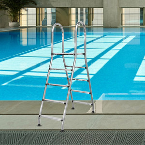 Échelle de <span class=keywords><strong>piscine</strong></span> en acier inoxydable double face sur mesure pour piscines <span class=keywords><strong>hors</strong></span> <span class=keywords><strong>sol</strong></span>-Outils et accessoires de <span class=keywords><strong>piscine</strong></span> - Product Image 1