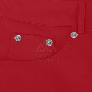 Pantalons décontractés évasés pour hommes Pantalons évasés pour hommes Jogger personnalisé d'extérieur de couleur unie - Product Image 5