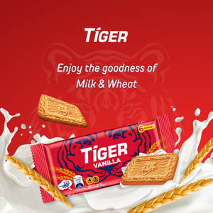 Produit populaire de vente chaude en Malaisie Tiger Biscuit avec chocolat/lait/saveur originale pour l'exportation - Product Image 2