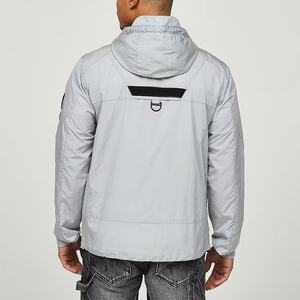 Chándal cortavientos para hombre Elegante conjunto cortavientos impermeable ligero y cómodo para exteriores para diseño personalizado para correr - Product Image 3