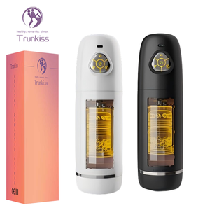 Coupe de masturbation rotative populaire, produit pour adultes masculins, <span class=keywords><strong>10</strong></span> fréquences, bouton rotatif télescopique, coupe de masturbation tactile - Product Image 1