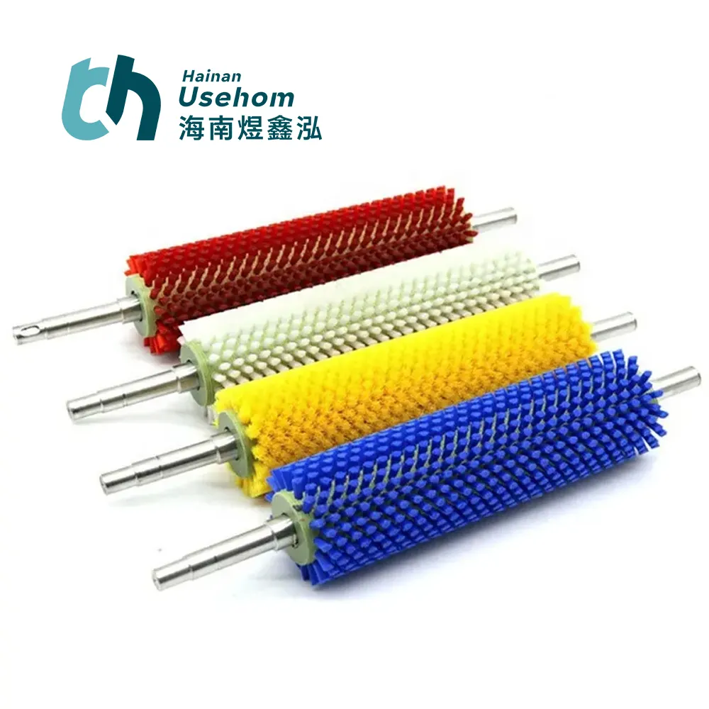 Usehom Road Sweeper Roller Brush Industrial Cylinder Brooms Cylinder Sweeping Brushes For Dust, Sand, Soot