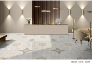 Azulejos de Porcelana de Lujo Dorados 600x1200, Azulejos Grandes Pulidos y Esmaltados para Piso y Pared, Textura Elegante para Exportación e Interiores - Product Image 2