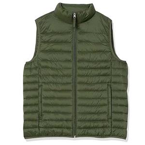Chaleco Acolchado de Lona para Hombre de Primera Calidad, para Otoño e Invierno, Uso Casual al Aire Libre, Impermeable, Resistente al Viento, Ecológico, Ropa Urbana Personalizada - Product Image 1