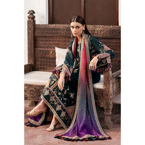 Jazmin Luxury Chiffon Lawn Embroidered Jazmin SL26-D03 para Primavera/Verano-TC-1649 - Product Image 4