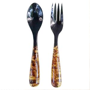 Utensilios de Cocina de Madera Premium, 7 Piezas, Juego de Utensilios de Madera Hechos a Mano, 6 Piezas con Mango, Cucharón para Sopa, Utensilios de Calidad - Product Image 4