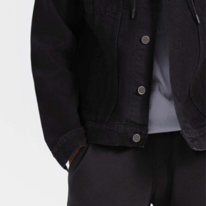 New Fashion Men <b>Denim</b> <b>Jacket</b> Winter <b>Jacket</b> OEM Casual 100% Cotton Button-up Coat Oversize Design Quick Dry <b>Denim</b> <b>Jacket</b> For Men - Product Image 2