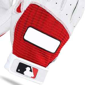 Guantes de bateo de cricket personalizables de alta calidad Transpirable Ambidiestro Derecha/Izquierda Diseño de tamaño a todo color Hecho de cuero OEM - Product Image 2