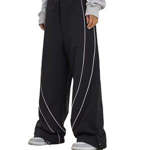 Pantalones Deportivos para Mujer, de Poliéster/Algodón, Duraderos, Estilo Jogger, Corte Holgado, Ropa Deportiva Informal, Proveedor de Fábrica OEM, Venta al Por Mayor - Product Image 4