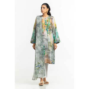 Traje Casual Verde de 3 Piezas con Estampado para Mujer, para Verano - Product Image 3