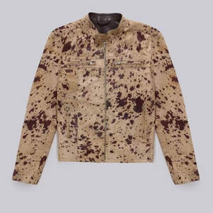 Nuevo diseño de pelo en chaqueta de cuero de alta calidad personalizado precio al por mayor de pelo en chaqueta de cuero - Product Image 3