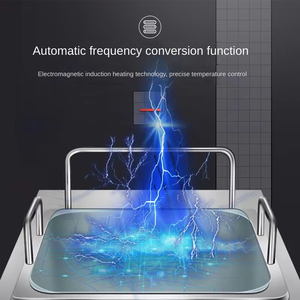 <span class=keywords><strong>Friteuse</strong></span> électrique de bonne qualité 10L + 10L à 2 paniers <span class=keywords><strong>pour</strong></span> restaurant commercial, plaques de cuisson à <span class=keywords><strong>induction</strong></span> avec hotte - Product Image 2