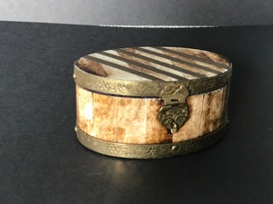 Joyero de diseñador de latón decorativo Vintage de aspecto antiguo de calidad superior para joyería y maquillaje organizador decoración joyero caja - Product Image 2