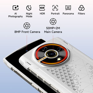 Teléfono Resistente LAGENIO Panther 2 Pro, Pantalla HD+ de 6.7'', Android 15, 120Hz, Cámara Trasera de 50MP + Frontal de 8MP, Teléfono Móvil T7250, 5150mAh, 18W, 8+256GB - Product Image 5