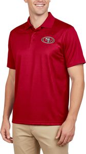 Camiseta Polo Roja de los San Francisco 49ers con Logotipo Bordado, Material de Algodón, Diseño Deportivo, Poliéster - Product Image 2
