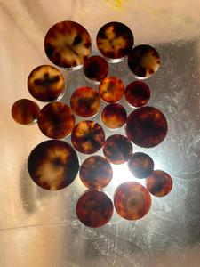 Bouton en corne de buffle pour marques haut de gamme, bouton en corne pour la décoration de revers de veste, bouton en corne brute pour artisans à prix avantageux - Product Image 4