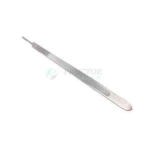 Poignée de scalpel de couleur personnalisée au design unique, prix de gros, poignée de scalpel en acier inoxydable - Product Image 1