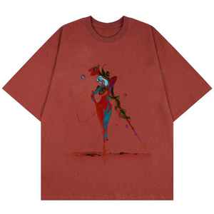 เสื้อยืดออกแบบเฉพาะเพื่อความคิดสร้างสรรค์ความทนทานและความสะดวกสบายที่ทำจากผ้าฝ้ายนุ่มยืดหยุ่นสำหรับชุดลำลอง - Product Image 1