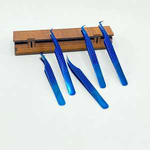 แหนบต่อขนตาแบบยั่งยืนพร้อมปลายแหลมไฟเบอร์ติดฉลากตามต้องการ - Product Image 2