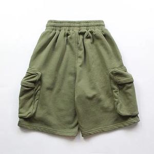 Shorts Cargo d'Été pour Hommes, Haute Qualité, Coupe Oversize, avec Poches Latérales, en Tissu Éponge, Poches Cargo - Product Image 6