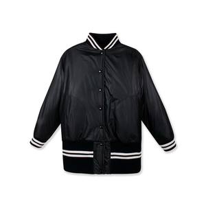 Satin Varsity <b>Jacket</b> OEM Patches & Direct Unisex Blank Breathable <b>Vintage</b> Looks Varsity <b>Jacket</b> - Product Image 2
