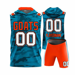 Uniforme de football 7v7 sublimé Vêtements de compression 7 sur 7 Uniforme de football Conception personnalisée Service OEM Maillot de football américain Garçons - Product Image 1