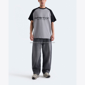 T-shirt personnalisé en coton durable respirant haute densité, qualité supérieure, impression de logo OEM, vente en gros, fabrication - Product Image 1