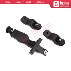 Ensemble de poignées de porte en plastique noir BDP1177-1 858244 pour Doblo Fiorino Citroën Berlingo Nemo Peugeot Partner Bipper - Product Image 6